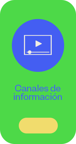 Canales de información Canales de información